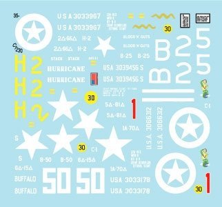 Star Decals 35-C1230 US M4 Sherman 1/35