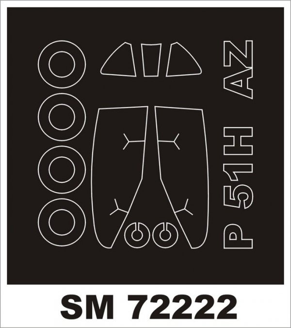 Montex SM72222 P-51H MUSTANG RS-MODELS