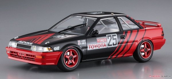 Hasegawa HC37 ADVAN Corolla Levin AE92 1989 Inter TEC 1/24