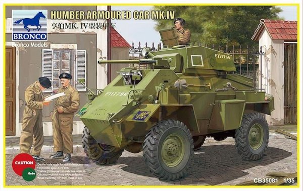 Bronco CB35081 Humber Armored Car Mk. IV (1:35)