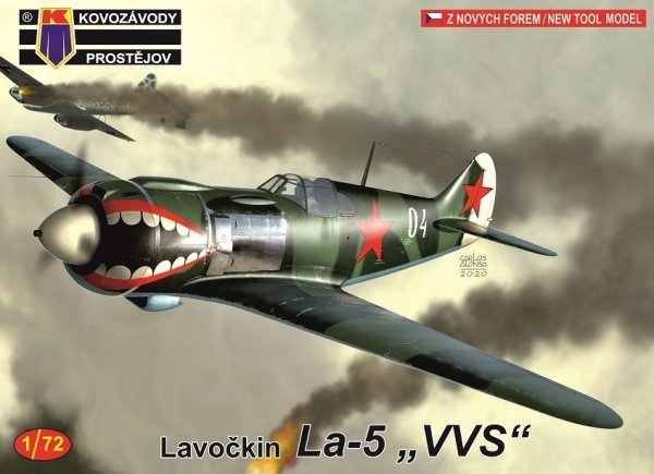 Kovozavody Prostejov KPM0173 La-5 “VVS” 1/72