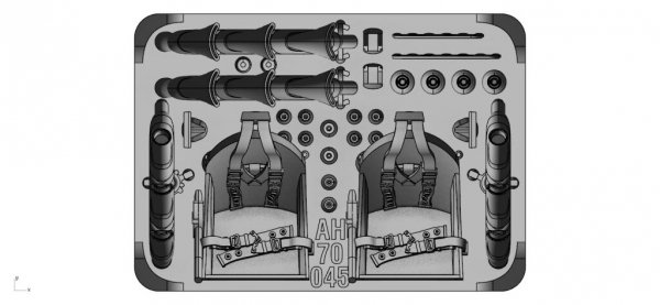 Arma Hobby 70045 Hurricane Mk II A/B/C Eastern Front Deluxe Set 1/72