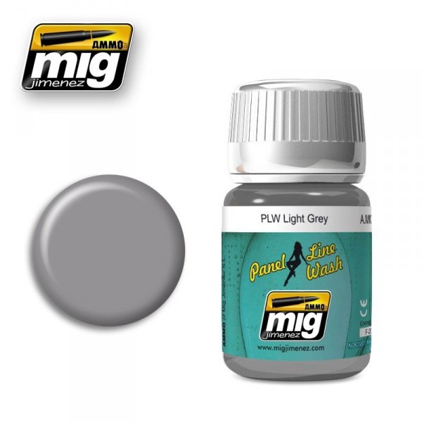 AMMO of Mig Jimenez 1600 PLW LIGHT GREY 35ml
