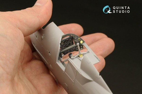 Quinta Studio QD32135 Gloster Gladiator Mk II 3D-Printed &amp; coloured Interior on decal paper (ICM) 1/32