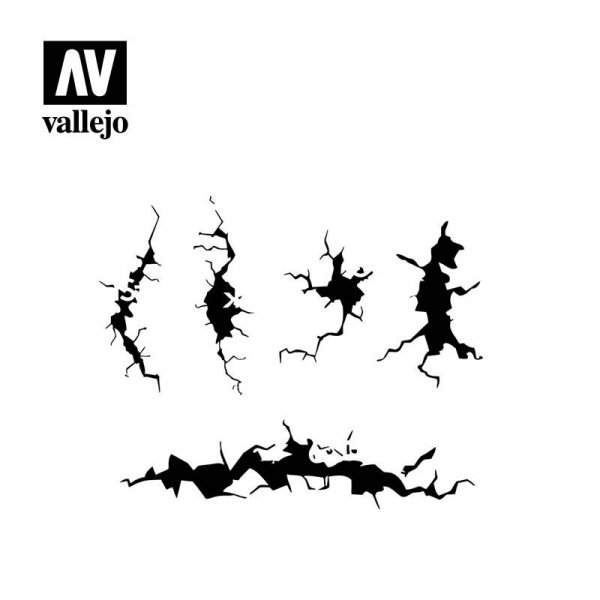 Vallejo ST-TX001 Cracked Wall 1/35