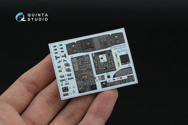 Quinta Studio QD35168 SН-60B Seahawk 3D-Printed &amp; coloured Interior on decal paper (Kitty Hawk) 1/35
