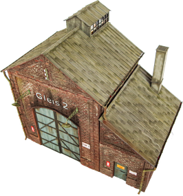 RT-Diorama 35020 LOCOMOTIVE SHED 1/35