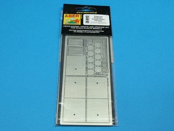 Aber 35A112 Side fuel tanks for soviet tanks KV type (1:35)