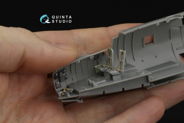 Quinta Studio QD72193 B-26F/G Marauder 3D-Printed coloured Interior on decal paper (Hasegawa) 1/72