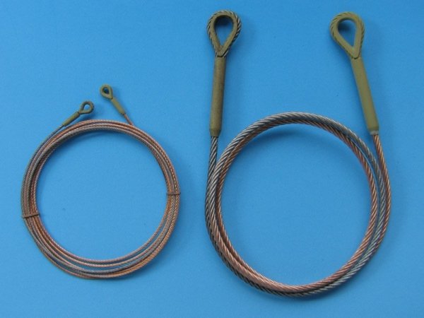 Eureka XXL ER-2501 Towing cable for Pz.Kpfw.V Panther Ausf.G Tank 1/25