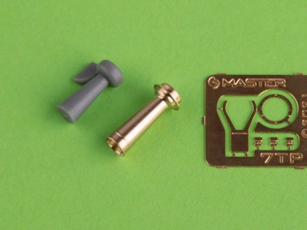 Master GM-35-034 Polski czołg lekki 7TP - pojedyncza wieża - lufa 37mm Bofors wz.36 i klakson (do zestawu IBG)t 1/35