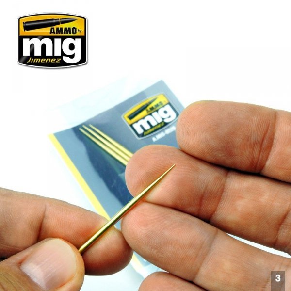 AMMO of Mig Jimenez 8026 BRASS TOOTHPICKS