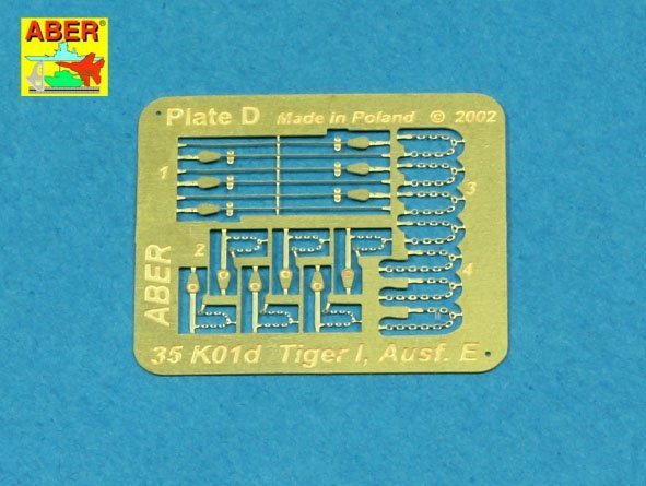 Aber 35259 Sd.Kfz.18 Pz.Kpfw.VI Ausf.E Tiger I (s.PzAbt. 501 in Tunisia) (1:35)