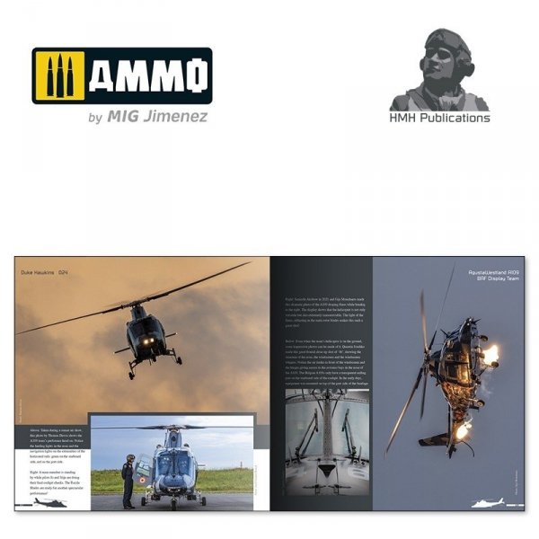 HMH Publications DH-024 Agusta Westland A109 &amp; the Belgian Air Force A109 Display Team ( English version )
