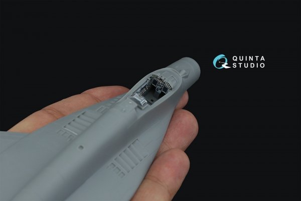 Quinta Studio QD72120 MiG-29SMT 9-19 3D-Printed coloured Interior on decal paper (Trumpeter) 1/72