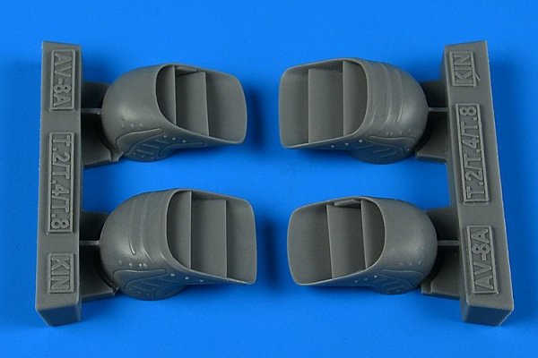Aires 4883 Harrier AV-8A/TAV-8A/T.2/T.4/T.8 exhaust nozzles for Kinetic 1/48