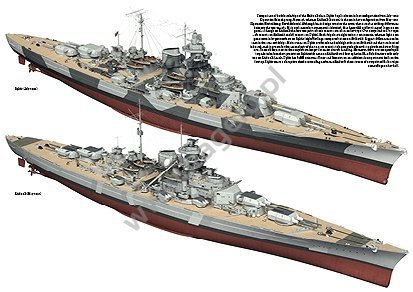 Kagero 16038 The Battleship Tirpitz EN
