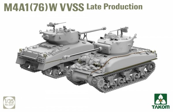 Takom 2207 M4A1(76)W VVSS Late Production 1/35