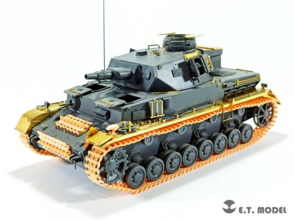 E.T. Model P35-020 WWII German Pz.Kpfw.III/IV（Type 3A）Workable Track ( 3D Printed ) 1/35