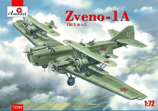 A-Model 72290 Zveno 1A (TB-1 &amp; I-5 ) 1:72