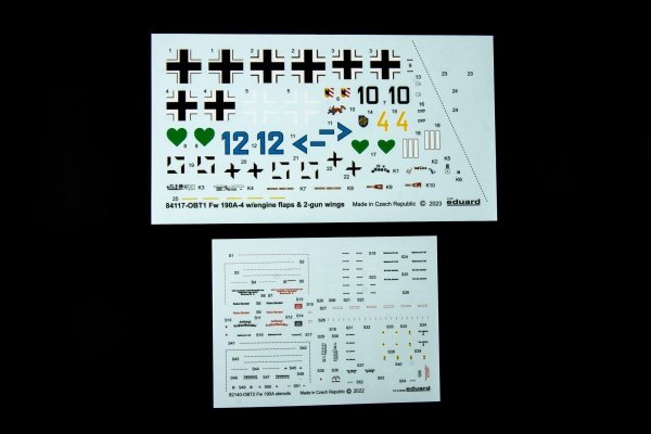 Eduard 84117 Fw 190A-4 w/ engine flaps &amp; 2-gun wings 1/48