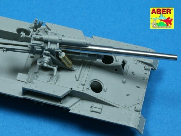 Aber 72L-48 Lufa 15cm do niemieckiej armaty sFH 18 lub ''Hummel'' / German 15cm barrel for sFH 18 and ''Hummel'' 1/72