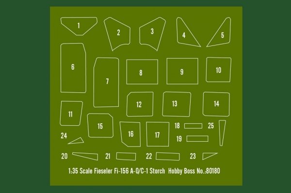 Hobby Boss 80180 Fieseler Fi-156 A-0/C-1 Storch 1/35