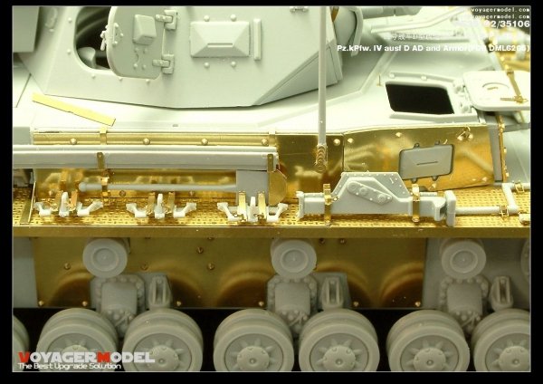 Voyager Model PE35102 Pz.KPfw. IV Ausf D For DRAGON 6265 1/35