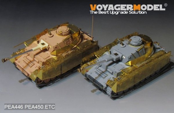 Voyager Model PEA450 WWII German Pz.Kpfw.IV Ausf.J &quot;Thoma shields&quot; wire mesh schürzen (Last Production) (FOR Boder 35008) 1/35