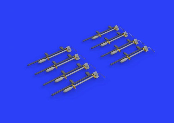 Eduard 648450 RP-3 60lb rockets for Tempest Mk. V 1/48 EDUARD