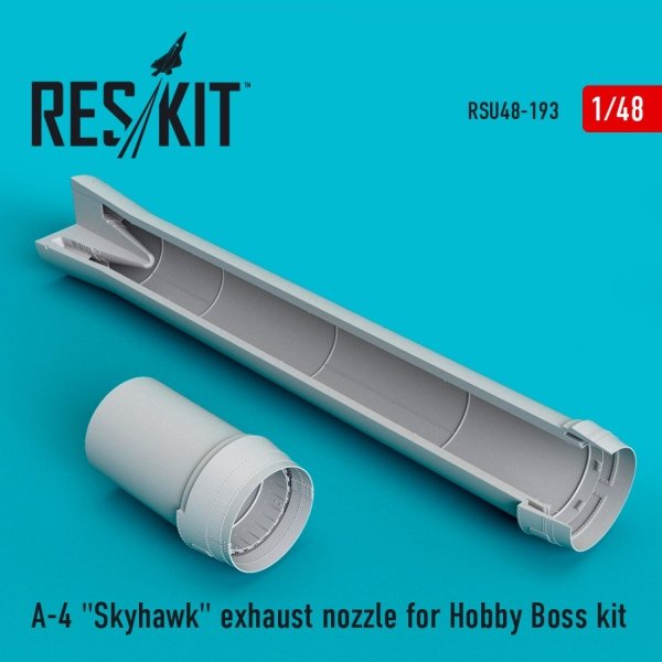 RESKIT RSU48-0193 A-4 (E,F,K,L,M) &quot;SKYHAWK&quot; EXHAUST NOZZLE FOR HOBBY BOSS KIT 1/48
