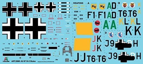 Italeri 2690 JU-87 B2 STUKA (1:48)