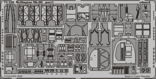 Eduard 73320 Wellington Mk. III S. A. 1/72 TRUMPETER