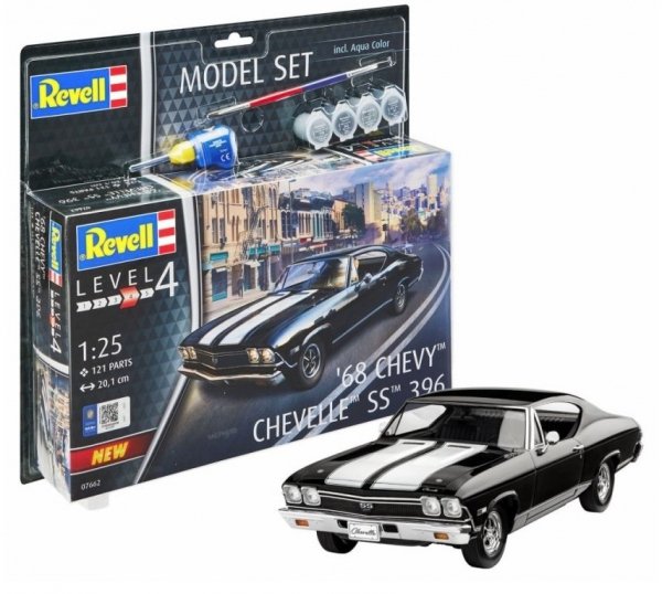 Revell 67662 1968 Chevy Chevelle - Model Set 1/25