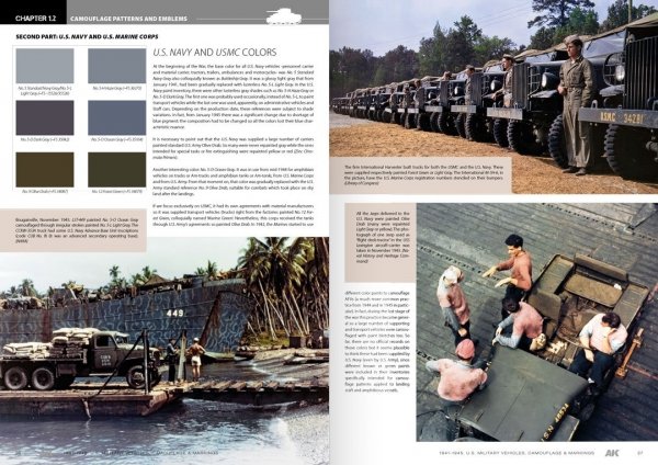 AK Interactive AK642 AMERICAN MILITARY VEHICLES – CAMOUFLAGE PROFILE GUIDE