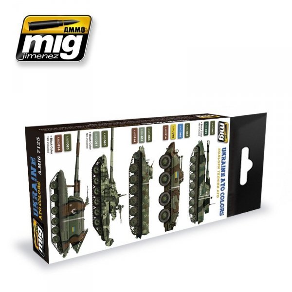 AMMO of Mihg Jiminez 7125 UKRAINE ATO COLORS