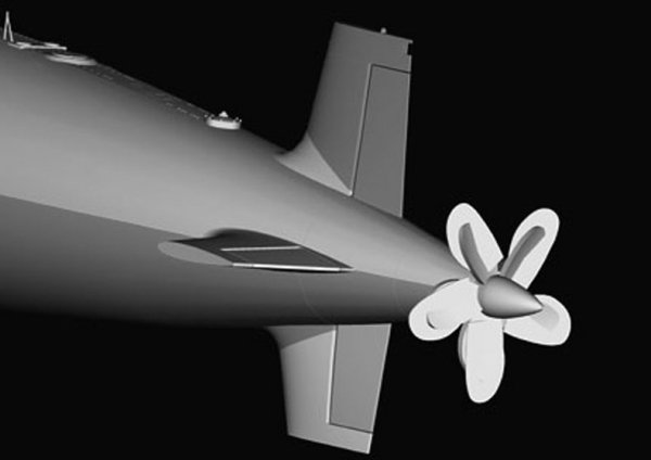 Hobby Boss 83512 PLAN Type 091 Han Class SSN 1/350