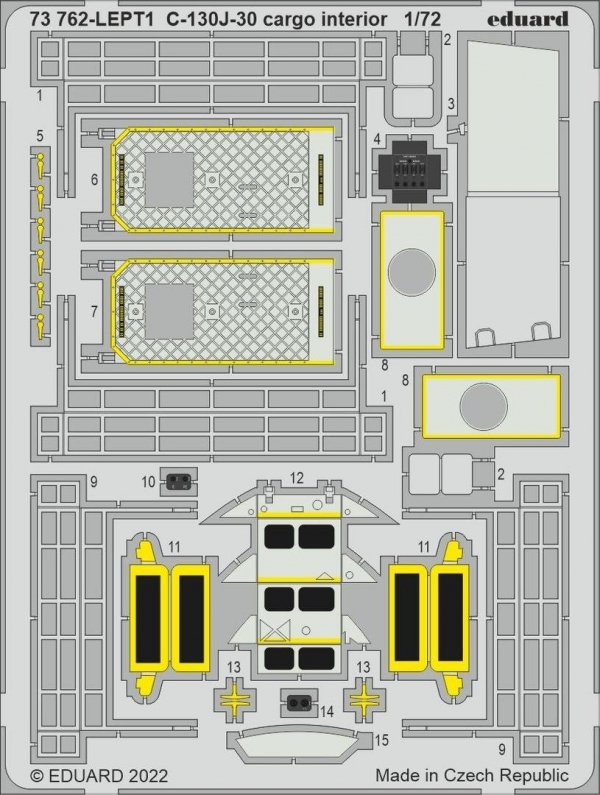 Eduard BIG72169 C-130J-30 PART II ZVEZDA 1/72