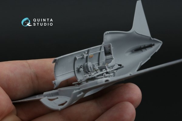 Quinta Studio QD48491 I-16 3D-Printed coloured Interior on decal paper (for Zvezda kit) 1/48