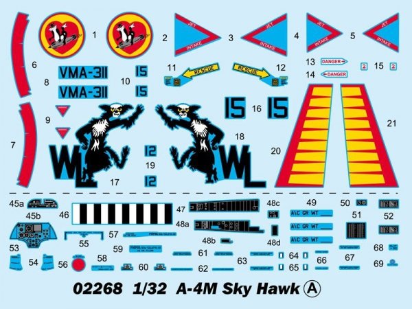 Trumpeter 02268 A-4M Skyhawk (1:32)