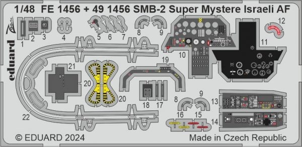 Eduard FE1456 SMB-2 Super Mystere Israeli AF SPECIAL HOBBY 1/48