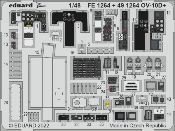 Eduard 491264 OV-10D+ ICM 1/48