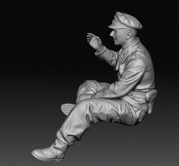 Das Werk DW16007 German Tank Commander 1/16