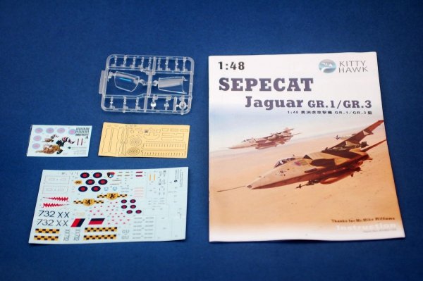 Kitty Hawk 80106 Sepecat Jaguar GR.1/GR.3 (1:48)