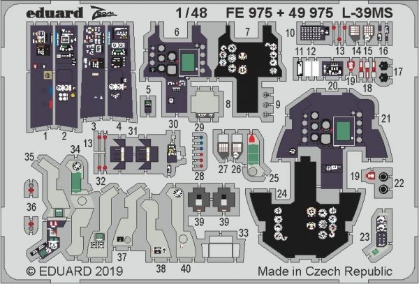 Eduard FE975 L-39MS 1/48 TRUMPETER