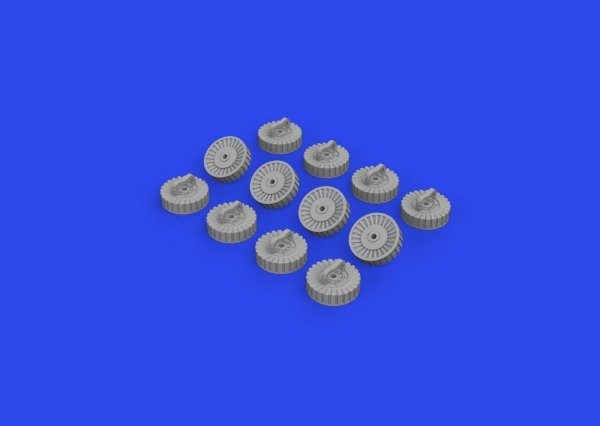 Eduard 648861 Lewis 97-cartridges ammo magazines PRINT 1/48