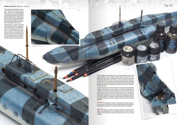 AK Interactive AK4906 WORN ART COLLECTION ISSUE 04 – CAMOUFLAGE