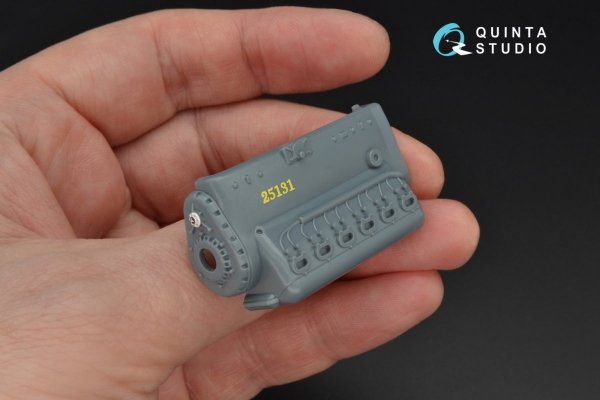 Quinta Studio QD32048 Bf 109E-3 3D-Printed &amp; coloured Interior on decal paper (for Eduard kit) 1/32