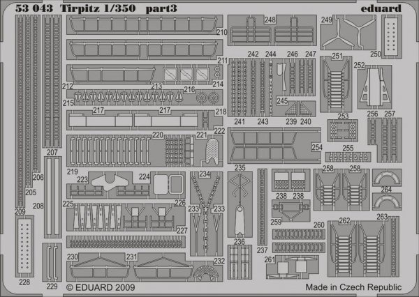 Eduard 53043 Tirpitz 1/350  REVELL