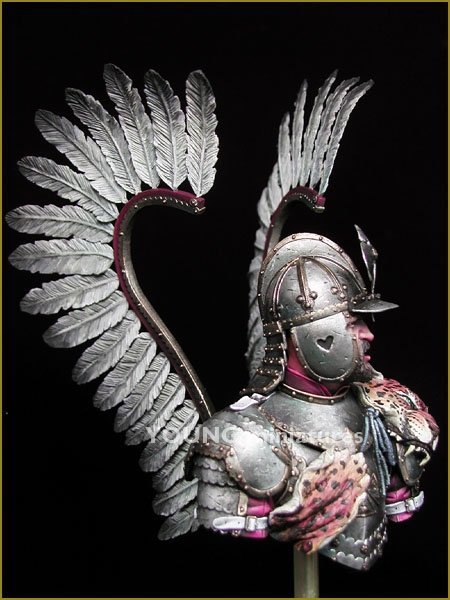 Young Miniatures YH1831 Polish Winged Hussar 17th Centry 1/10
